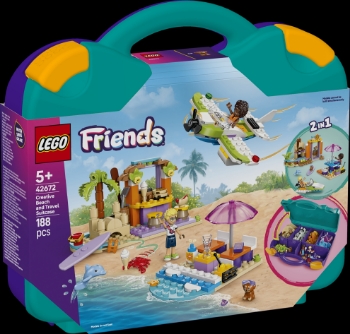 Slika LEGO® FRIENDS Kreativni kovčeg za plažu i putovanja 42672 