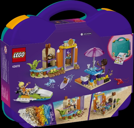 Slika LEGO® FRIENDS Kreativni kovčeg za plažu i putovanja 42672 
