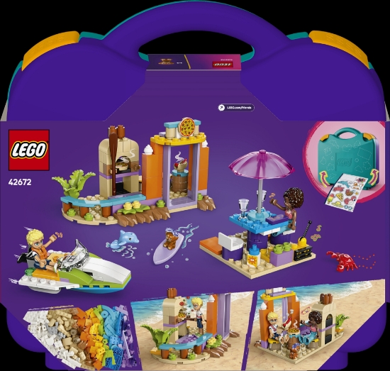 Slika LEGO® FRIENDS Kreativni kovčeg za plažu i putovanja 42672 