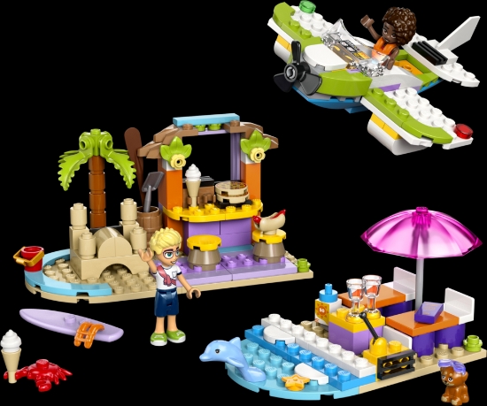 Slika LEGO® FRIENDS Kreativni kovčeg za plažu i putovanja 42672 