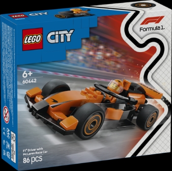 Slika LEGO® CITY 60442 Vozač utrka F1® s trkaćim autom McLaren