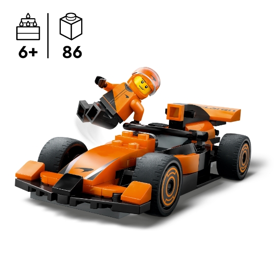 Slika LEGO® CITY 60442 Vozač utrka F1® s trkaćim autom McLaren