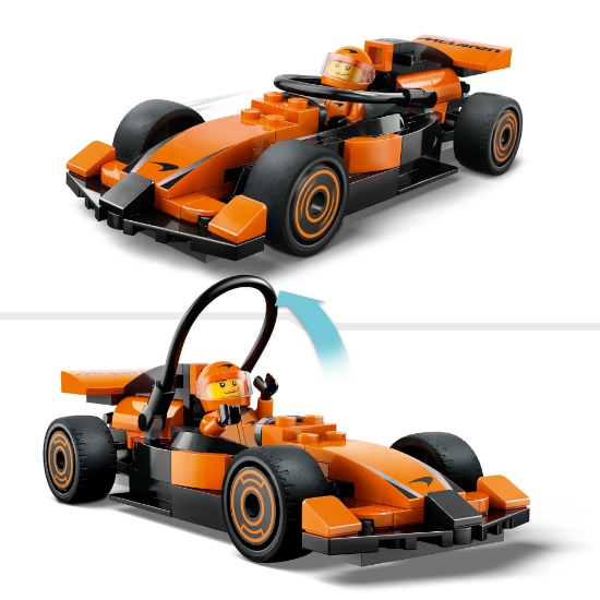 Slika LEGO® CITY 60442 Vozač utrka F1® s trkaćim autom McLaren
