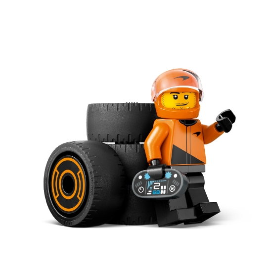Slika LEGO® CITY 60442 Vozač utrka F1® s trkaćim autom McLaren