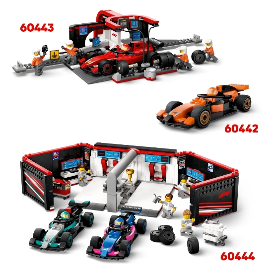 Slika LEGO® CITY 60442 Vozač utrka F1® s trkaćim autom McLaren