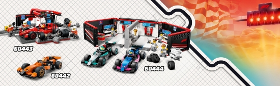 Slika LEGO® CITY 60442 Vozač utrka F1® s trkaćim autom McLaren