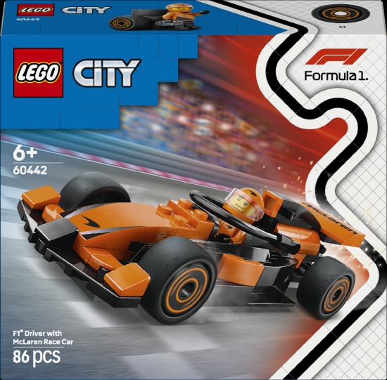 Slika LEGO® CITY 60442 Vozač utrka F1® s trkaćim autom McLaren