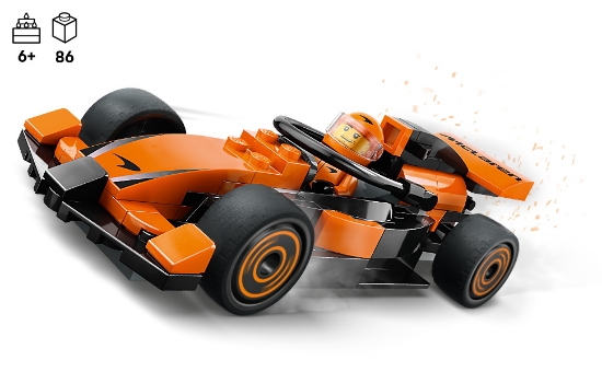 Slika LEGO® CITY 60442 Vozač utrka F1® s trkaćim autom McLaren