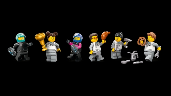 Slika LEGO® CITY Garaža za F1® s autima Mercedes-AMG i Alpine 60444 