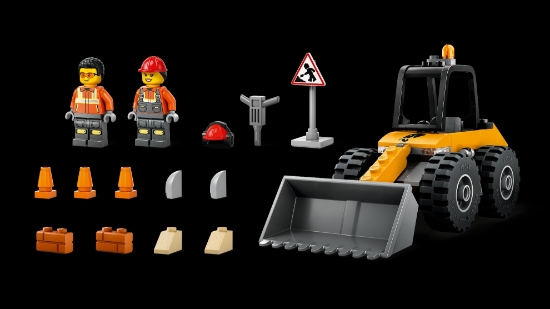 Slika LEGO® CITY Žuti građevinski utovarivač s kotačima 60450 