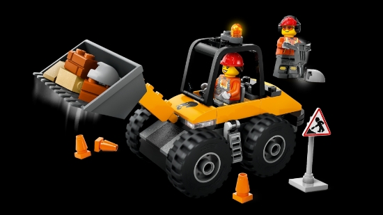 Slika LEGO® CITY Žuti građevinski utovarivač s kotačima 60450 