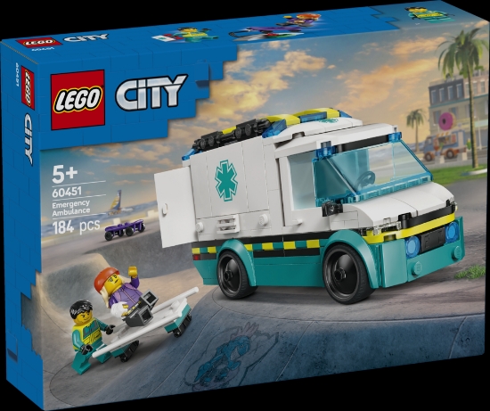Slika LEGO® CITY Kola hitne pomoći 60451 