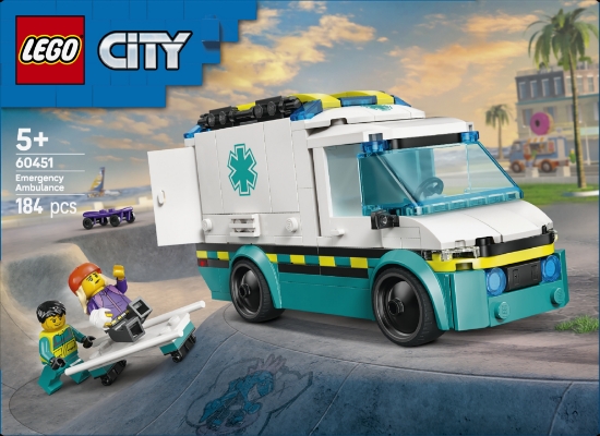 Slika LEGO® CITY Kola hitne pomoći 60451 