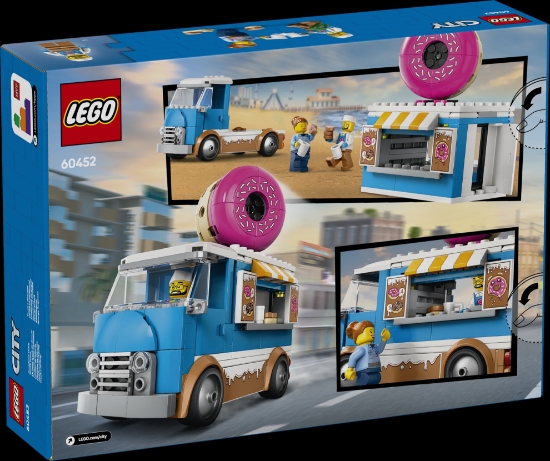 Slika LEGO® CITY 60452 Kamion za prodaju krafni
