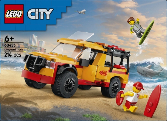 Slika LEGO® CITY 60453 Kamion spasilačke službe na plaži
