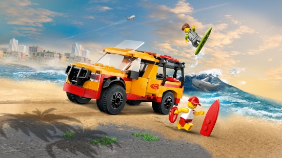 Slika LEGO® CITY 60453 Kamion spasilačke službe na plaži
