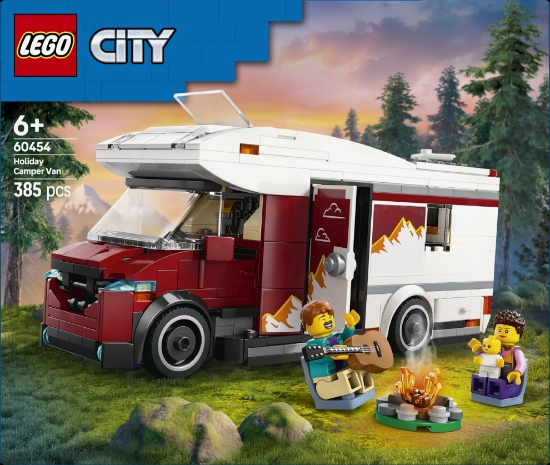 Slika LEGO® CITY Kamper za pustolovinu i odmor 60454 