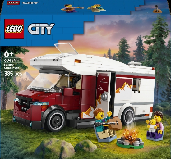 Slika LEGO® CITY Kamper za pustolovinu i odmor 60454 