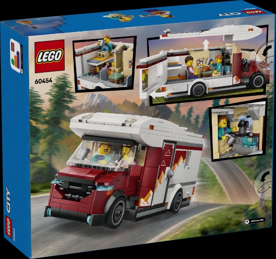 Slika LEGO® CITY Kamper za pustolovinu i odmor 60454 