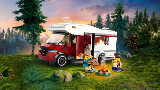 Slika LEGO® CITY Kamper za pustolovinu i odmor 60454 