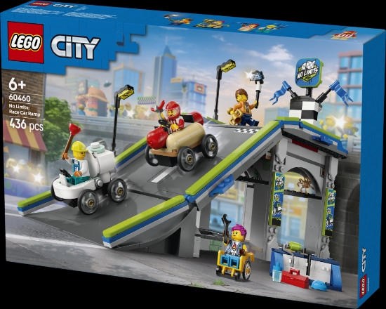 Slika LEGO® CITY Bez ograničenja: trkalište s rampom za automobile 60460 