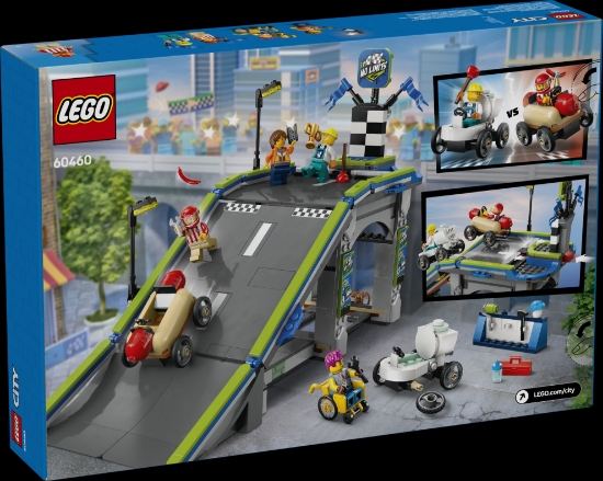 Slika LEGO® CITY Bez ograničenja: trkalište s rampom za automobile 60460 