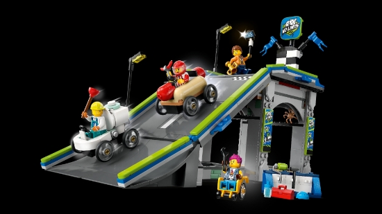 Slika LEGO® CITY Bez ograničenja: trkalište s rampom za automobile 60460 