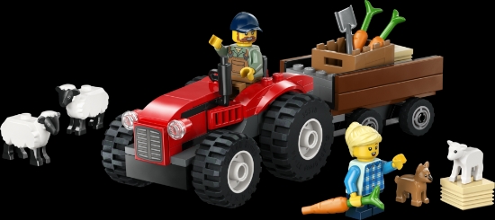 Slika LEGO® CITY 60461 Crveni traktor s prikolicom i ovce