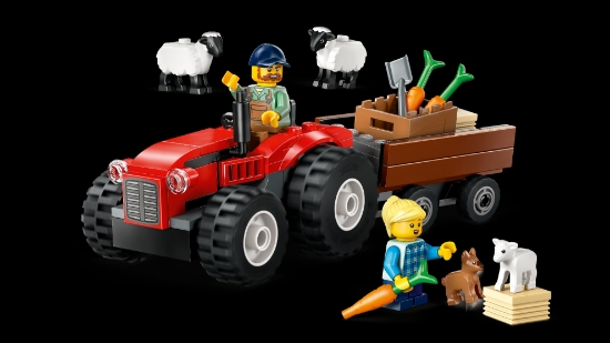 Slika LEGO® CITY 60461 Crveni traktor s prikolicom i ovce