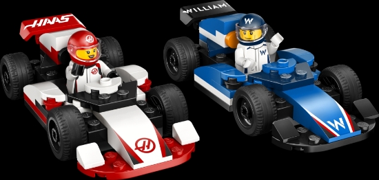 Slika LEGO® CITY Trkaći auti za F1® Williams i Haas 60464 