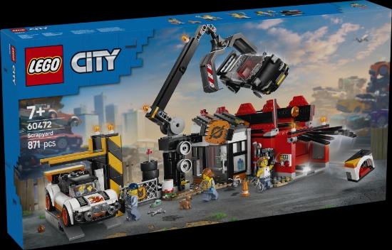 Slika LEGO® CITY 60472 Odlagalište automobila