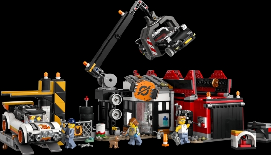 Slika LEGO® CITY 60472 Odlagalište automobila