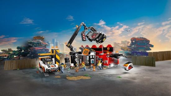 Slika LEGO® CITY 60472 Odlagalište automobila