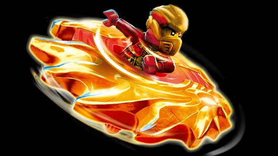 Slika LEGO® NINJAGO® Kaijev zvrk za zmajski Spinjitzu 71823 