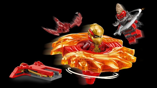 Slika LEGO® NINJAGO® Kaijev zvrk za zmajski Spinjitzu 71823 