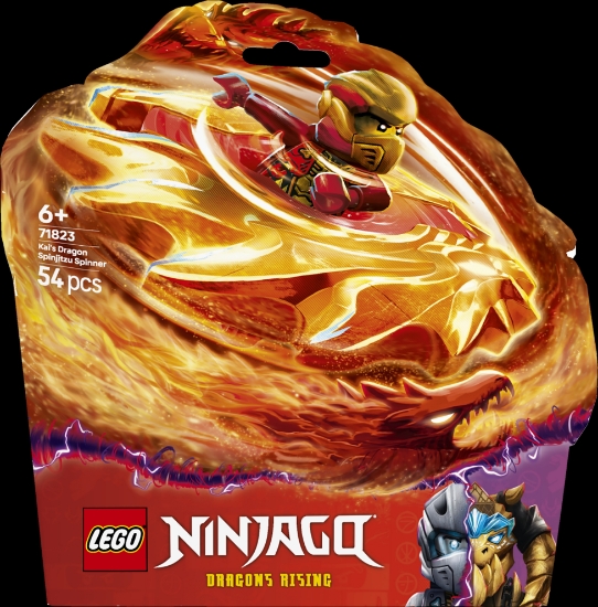 Slika LEGO® NINJAGO® Kaijev zvrk za zmajski Spinjitzu 71823 