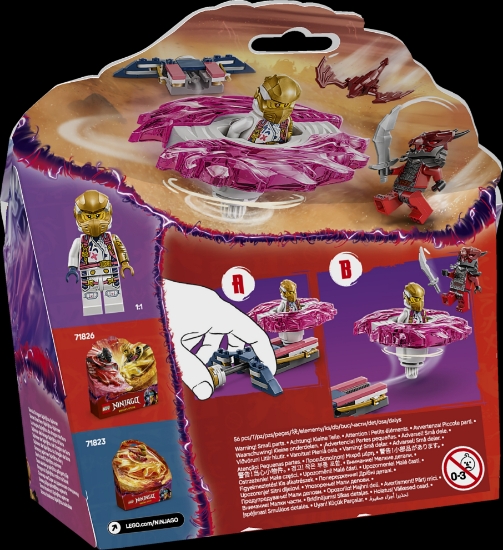 Slika LEGO® NINJAGO® Sorin zvrk za zmajski Spinjitzu 71824 