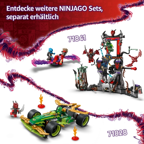 Slika LEGO® NINJAGO® Bojni komplet za zmajski spinjitzu 71826 