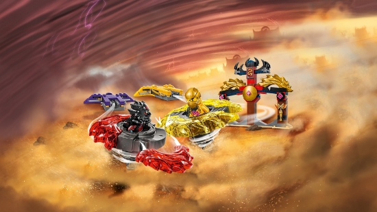 Slika LEGO® NINJAGO® Bojni komplet za zmajski spinjitzu 71826 