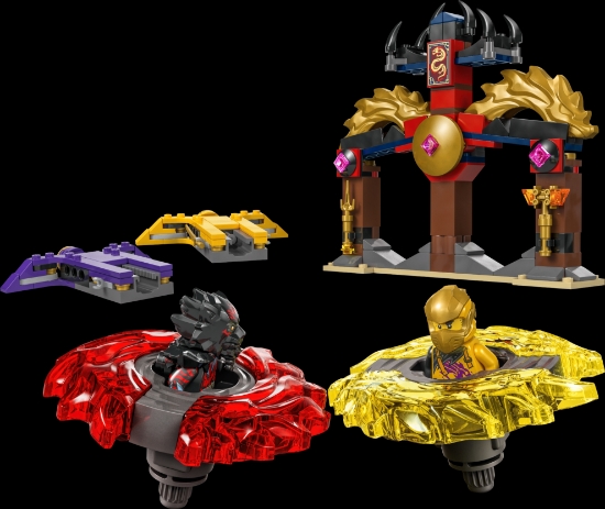 Slika LEGO® NINJAGO® Bojni komplet za zmajski spinjitzu 71826 