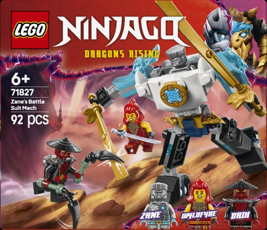 Slika LEGO® NINJAGO® Zaneovo mehaničko bojno odijelo 71827