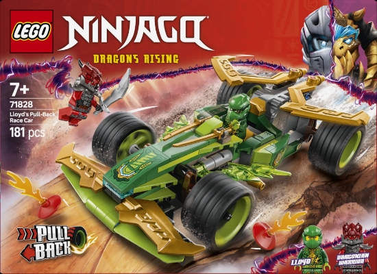 Slika LEGO® NINJAGO® Lloydov trkaći auto na povlačenje