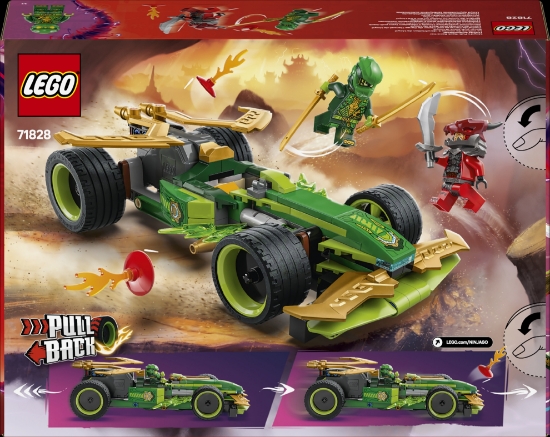 Slika LEGO® NINJAGO® Lloydov trkaći auto na povlačenje