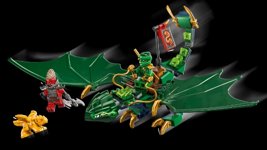 Slika LEGO® NINJAGO® 71829 Lloydov zeleni šumski zmaj