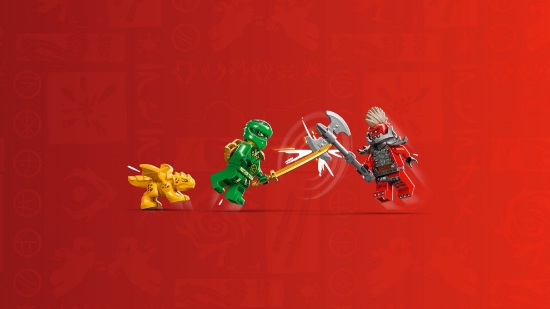 Slika LEGO® NINJAGO® 71829 Lloydov zeleni šumski zmaj