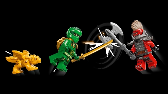 Slika LEGO® NINJAGO® 71829 Lloydov zeleni šumski zmaj