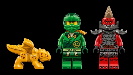 Slika LEGO® NINJAGO® 71829 Lloydov zeleni šumski zmaj