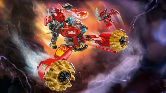 Slika LEGO® NINJAGO® 71830 Kaijev mehanički olujni jahač