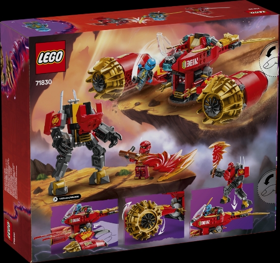 Slika LEGO® NINJAGO® 71830 Kaijev mehanički olujni jahač