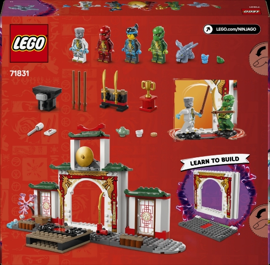 Slika LEGO® NINJAGO® 71831 Hram spinjitzua i ninje